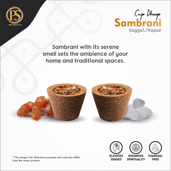 Non Charcoal PSP Cup Sambrani - Image 2