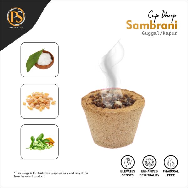 Non Charcoal PSP Cup Sambrani - Image 3