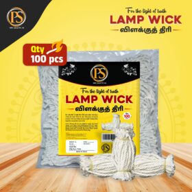PSP Lamp Wick (100 Qty) – Pure Cotton Vilakku Thiri