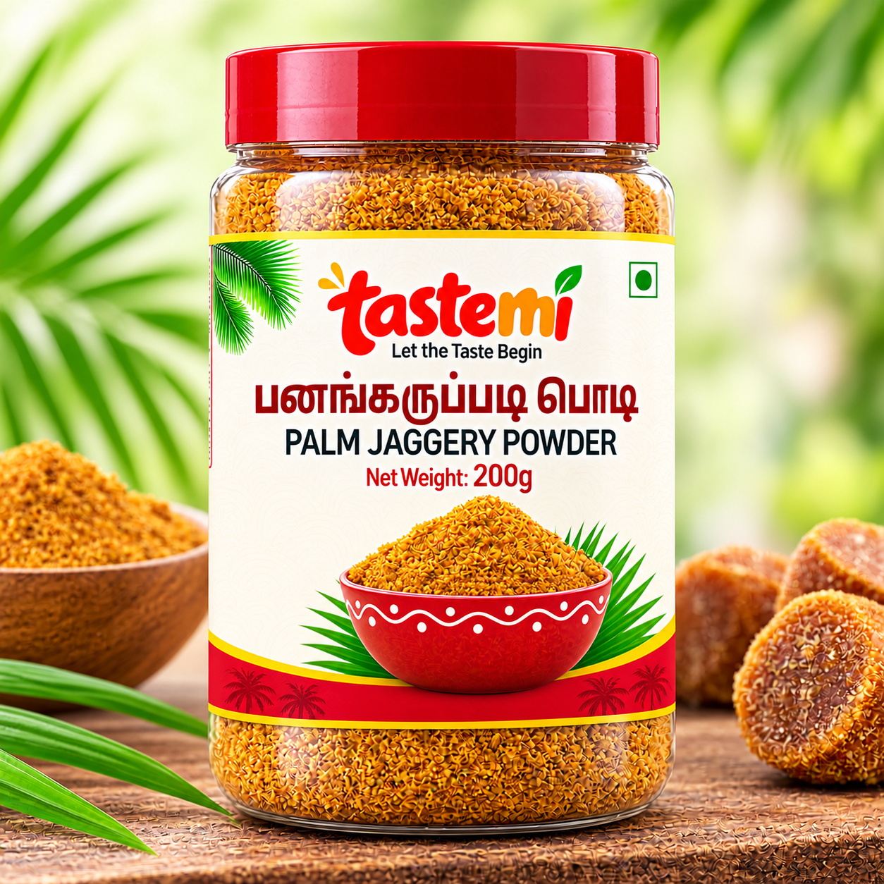 Tastemi - Palm Jaggery Powder 200g
